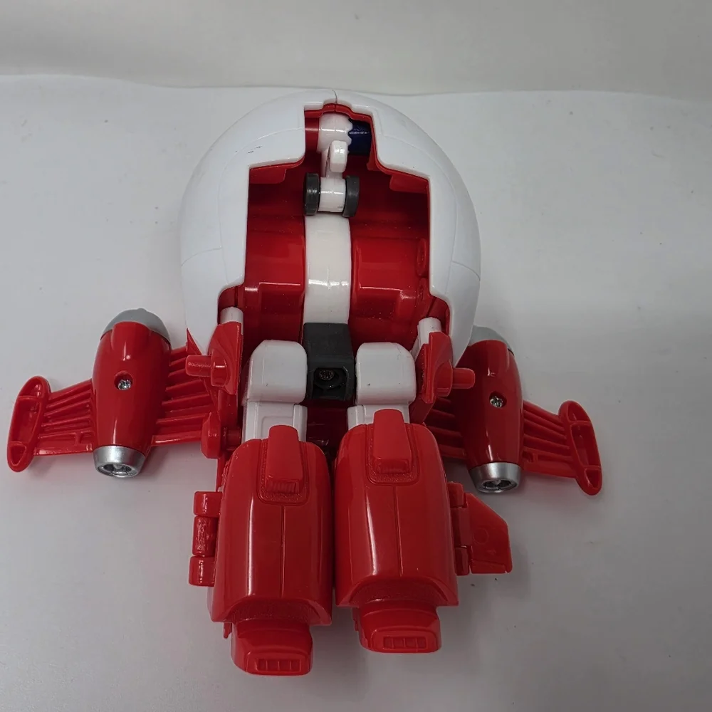 Super Wings Jett Airplane Plane Red White FLAW: MISSING ARMS